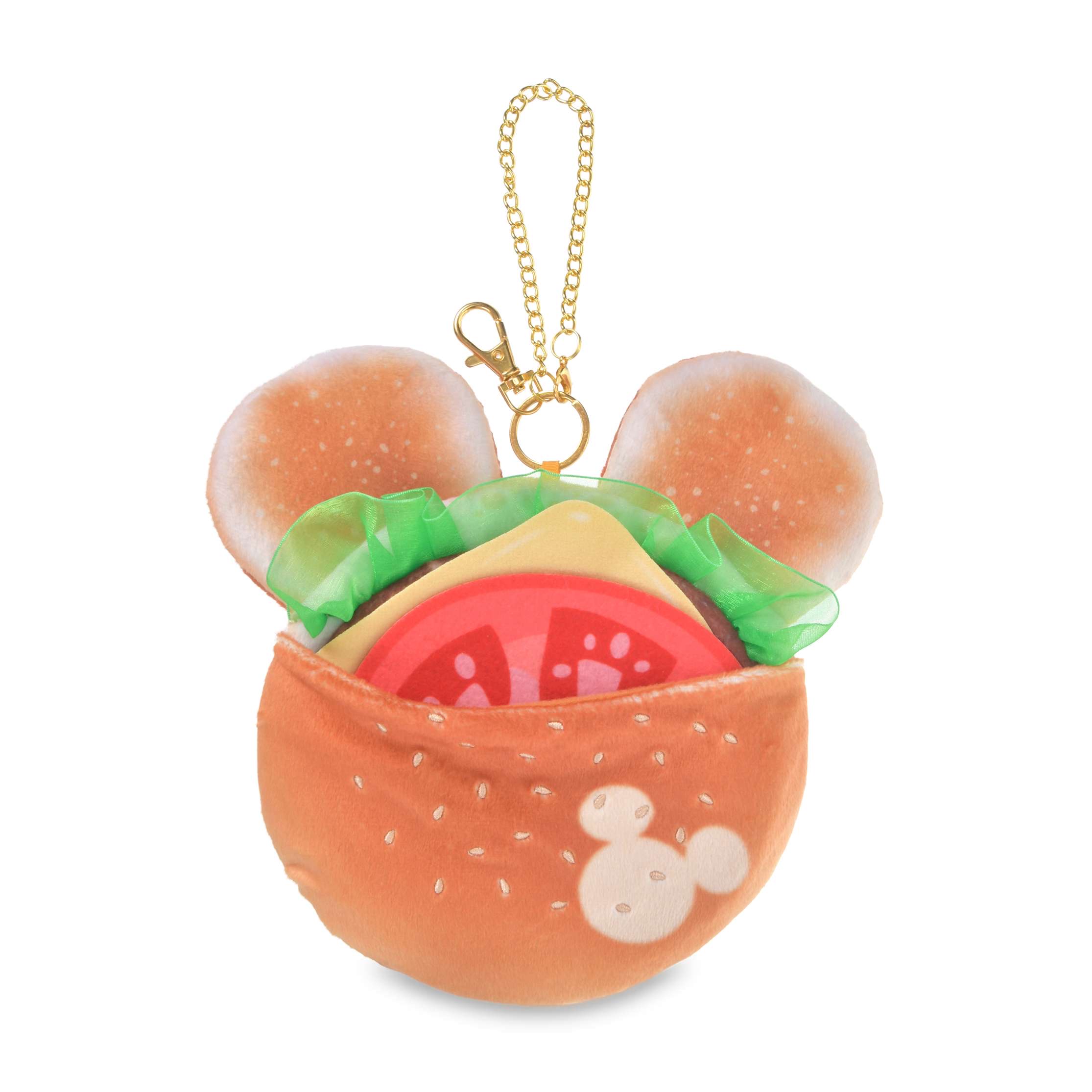 🎀【預訂】Disney American food Pocket Keychain - Mickey Hamburger