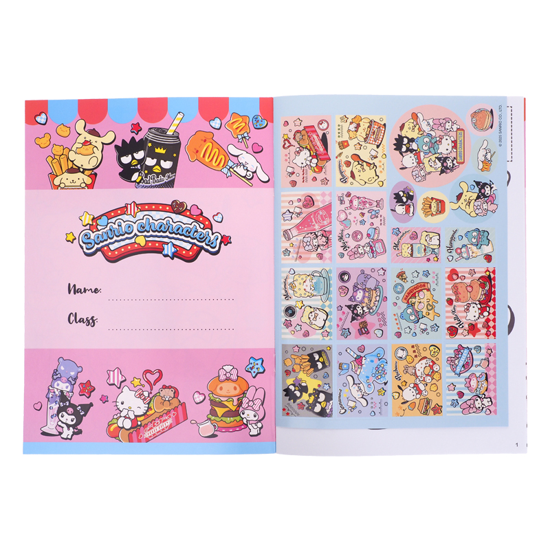 Mix Characters Coloring Book 填色簿