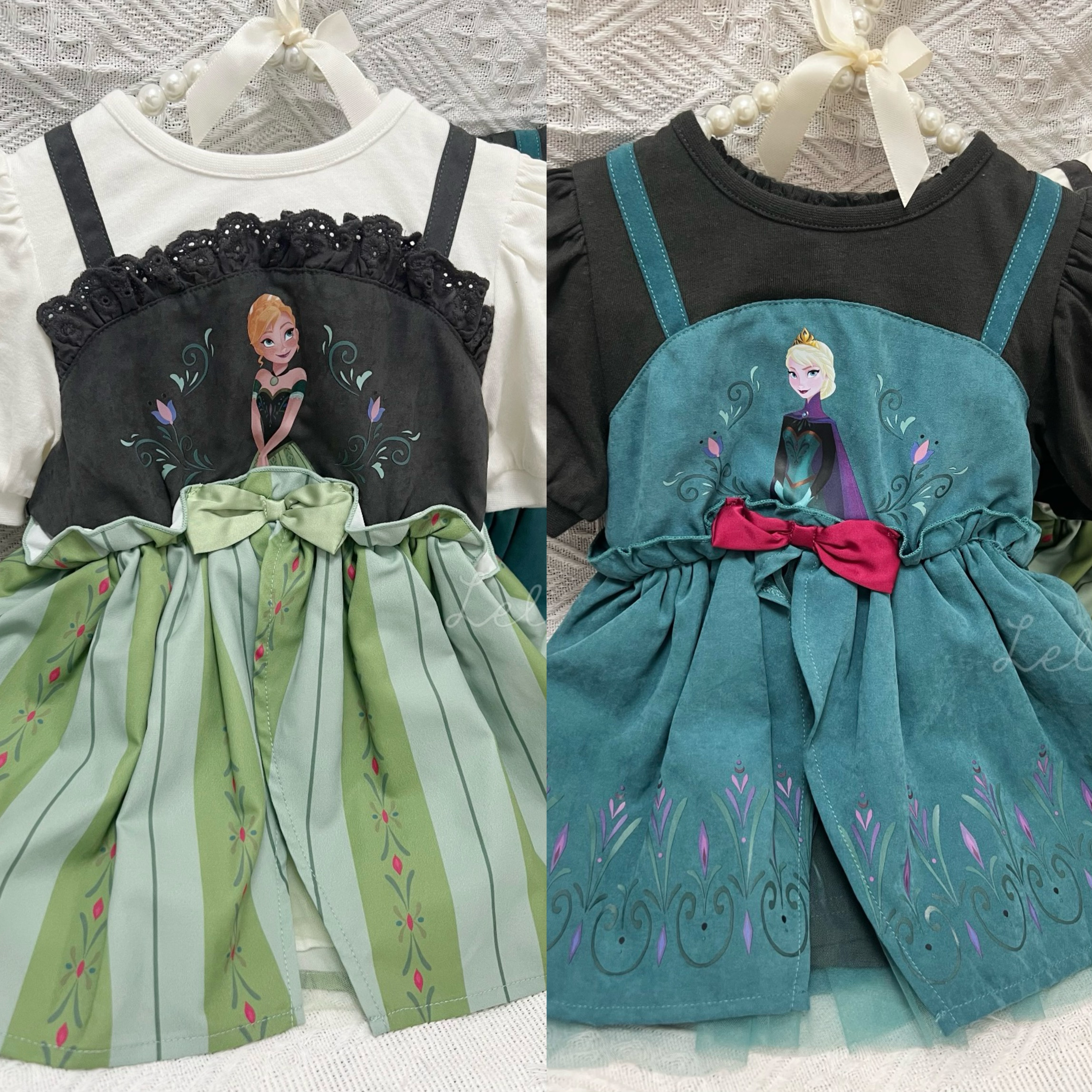 日本Cottoli x迪士尼Elsa/Anna公主裙衫