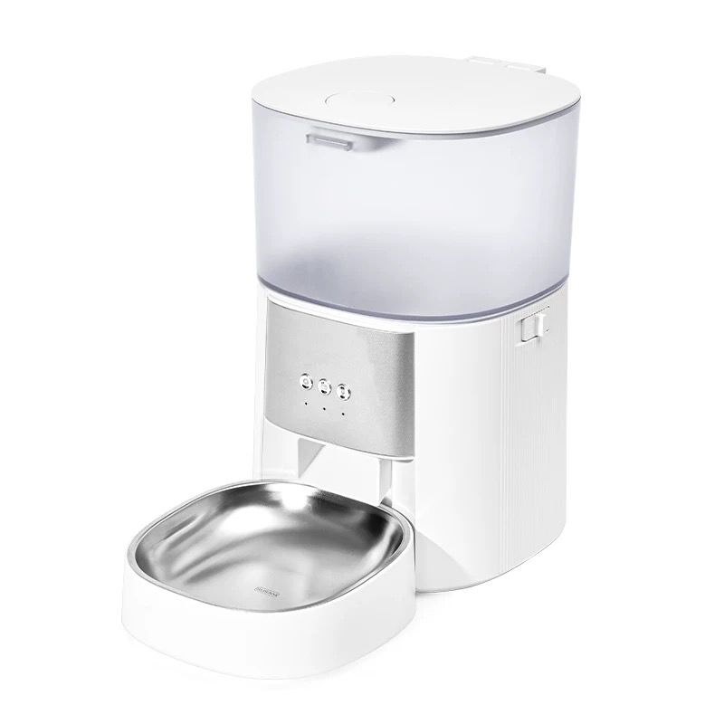 PETFONG 智能寵物餵食器標準款 (APP連接｜4L｜不銹鋼｜乾濕電2用)