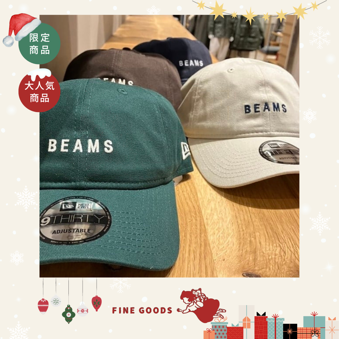 Beams x New Era 別注 930 Logo Cap帽