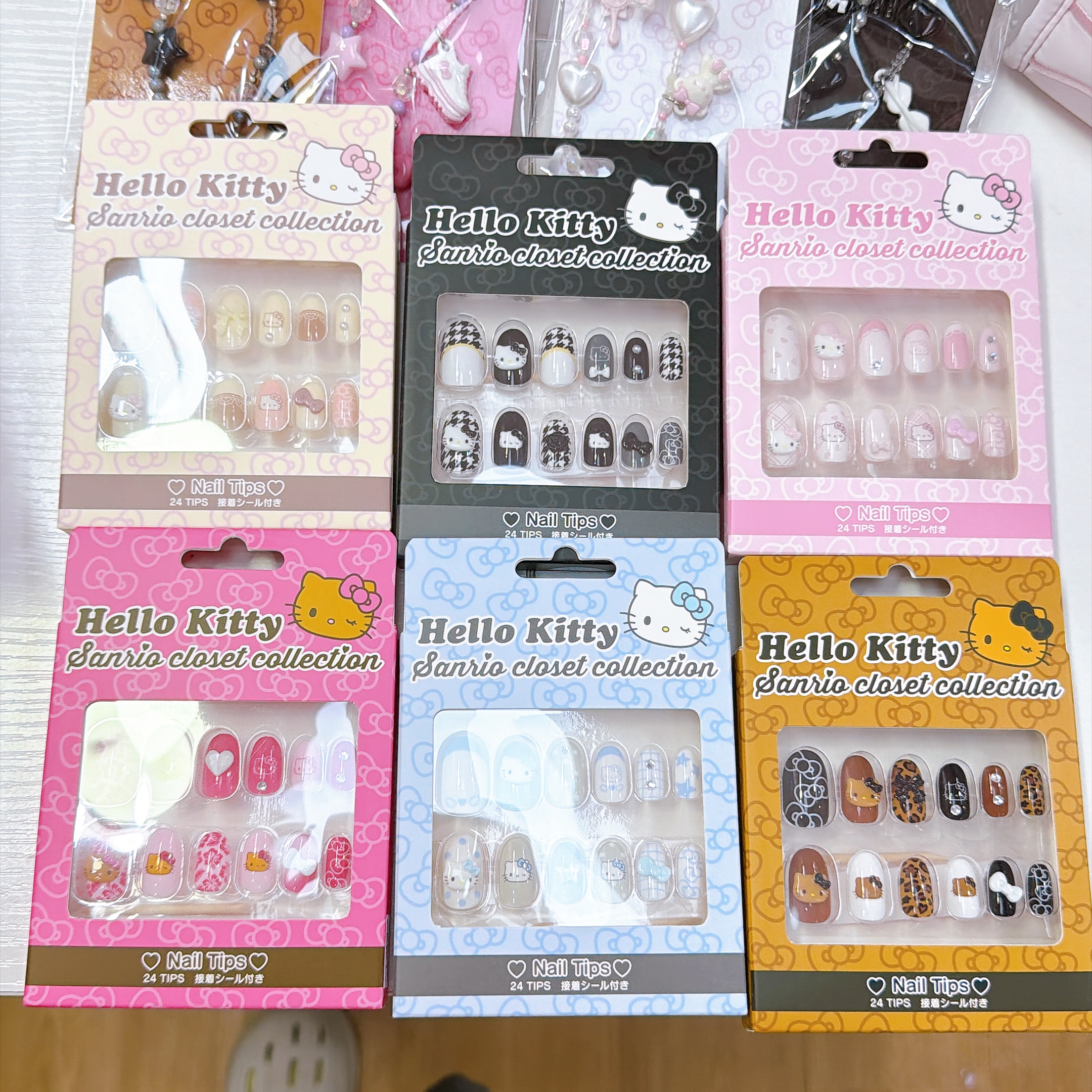 日本即送日本版Hello Kitty生日系列穿戴甲