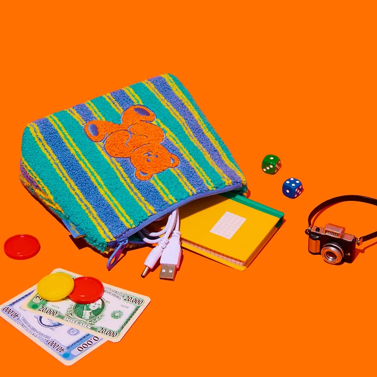 [Wiggle Wiggle] Fleece Pouch (3種)