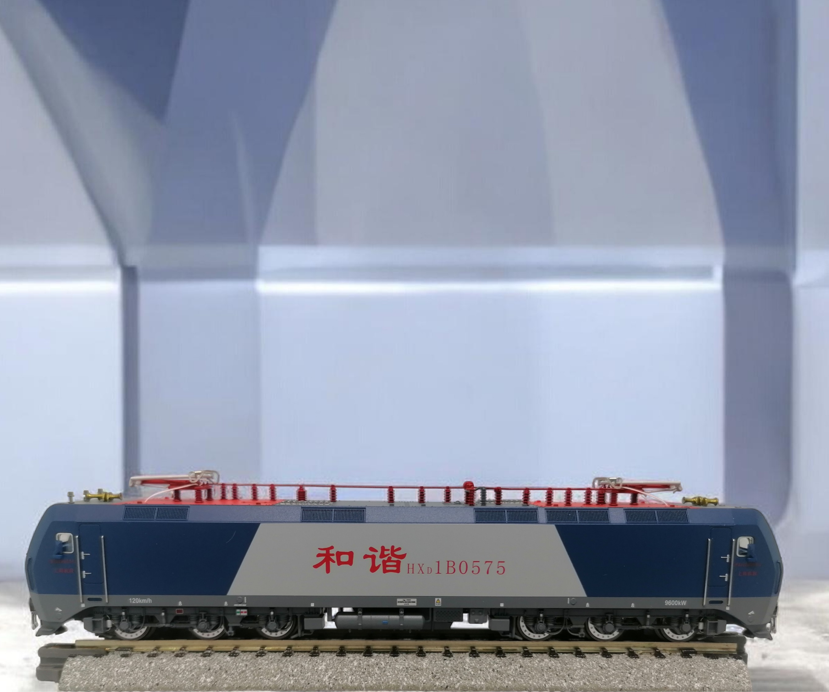 HXD1B中國長鳴N比例和諧電1B火車模型
