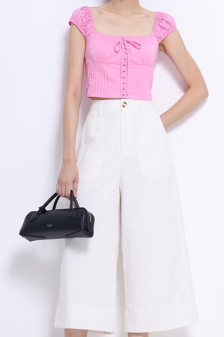 方领短版上衣 2609