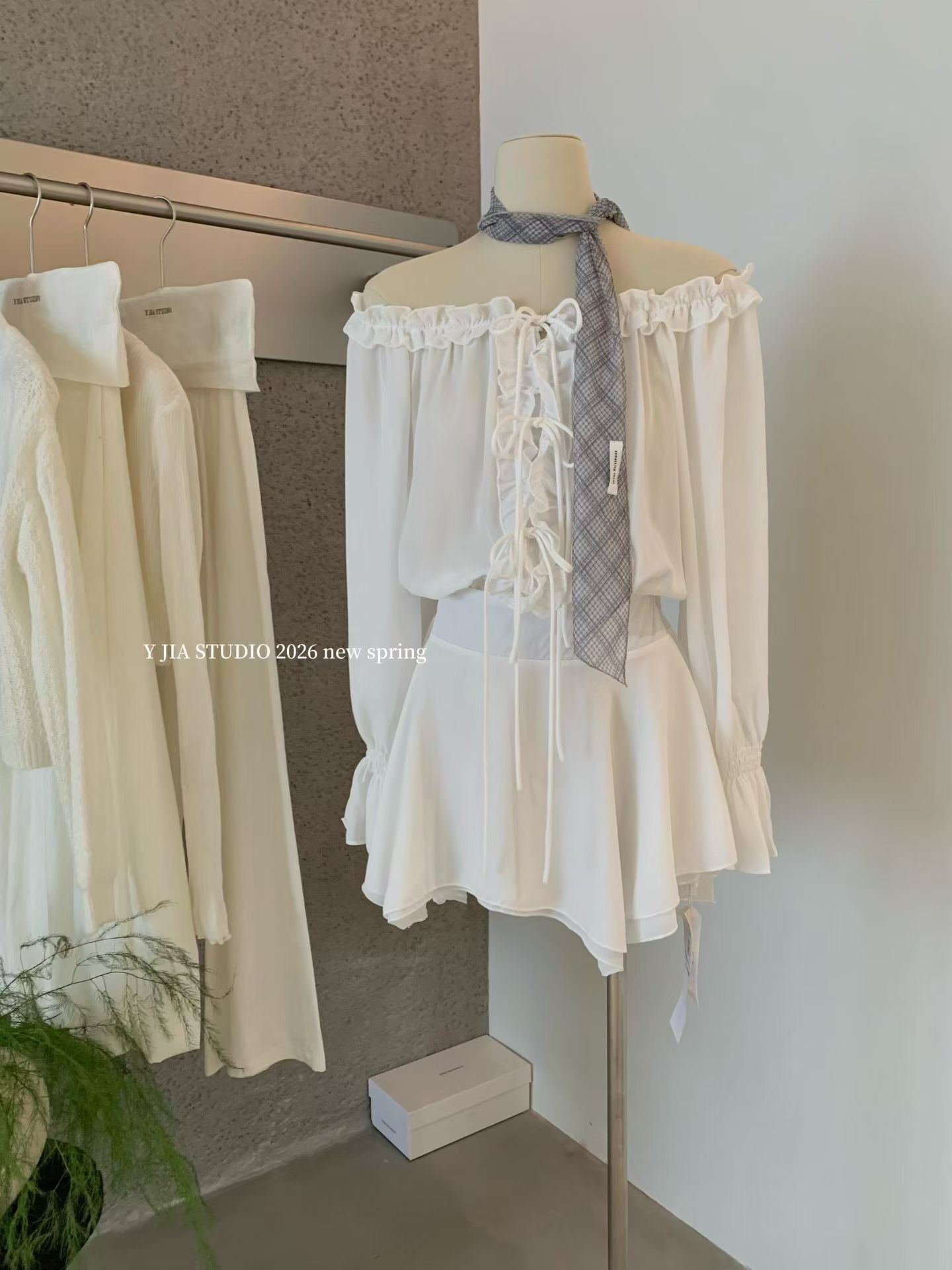 1775 Heiress Fairy Ruffle Co-ord "法式千金仙气荷叶边连身裙"