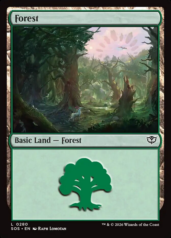 [EN] [Foil] Forest [SOS-280] C