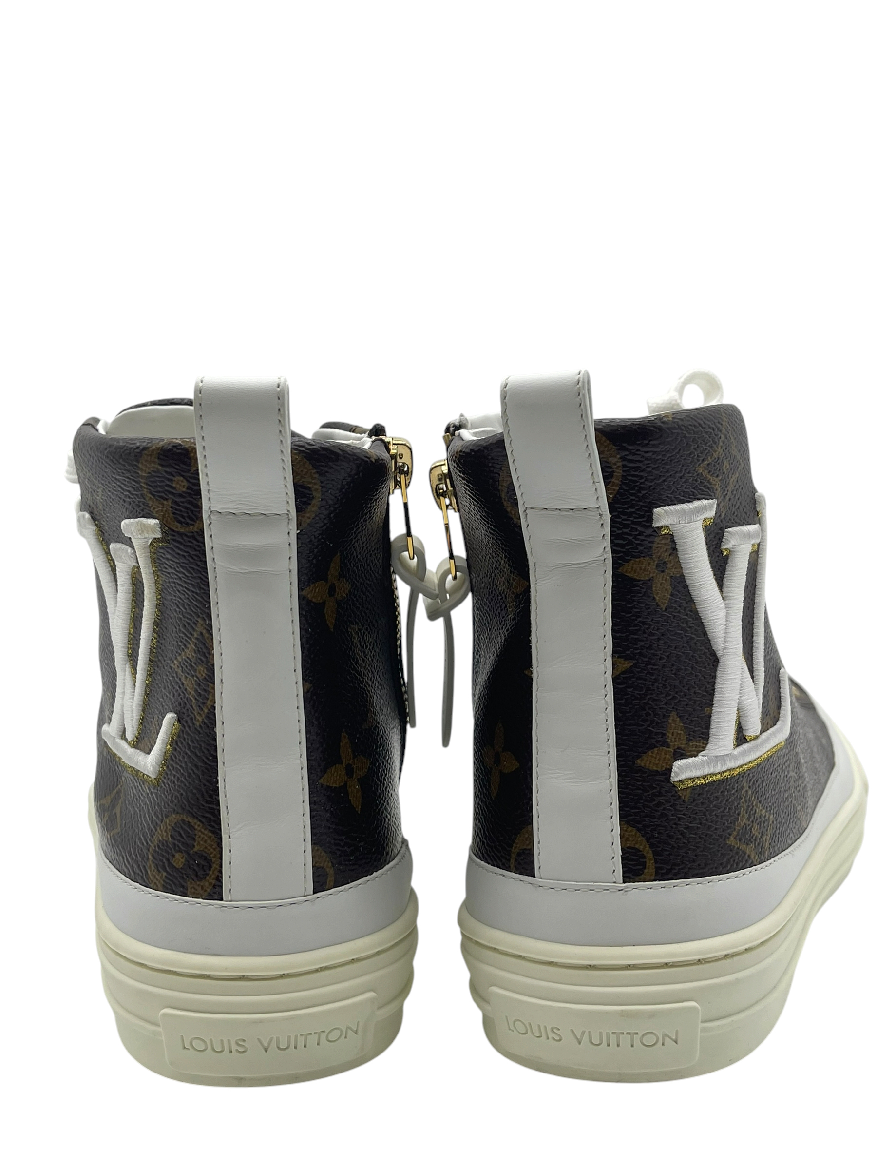 Pre-Owned LV Stellar Monogram High Top Sneakers / Product Code: 26052403