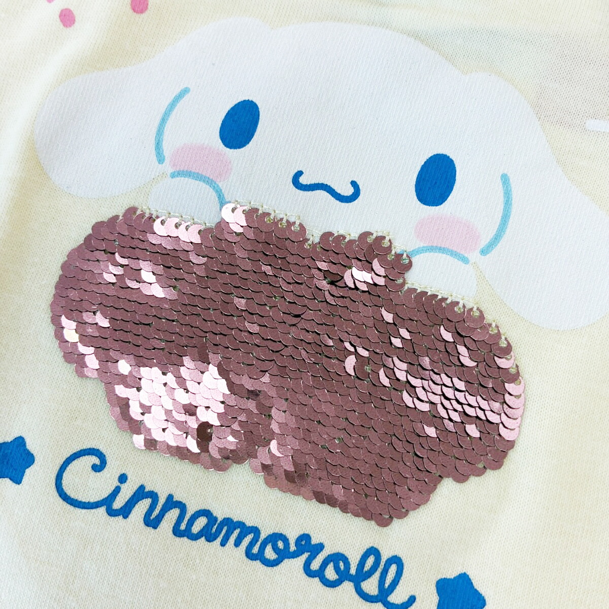 🆕【⭐訂購⭐】🇯🇵日本直送 🌀#Sanrio 閃閃珠片短袖 tee［6款選］ 🌀 [PLFA-0091] [260627]