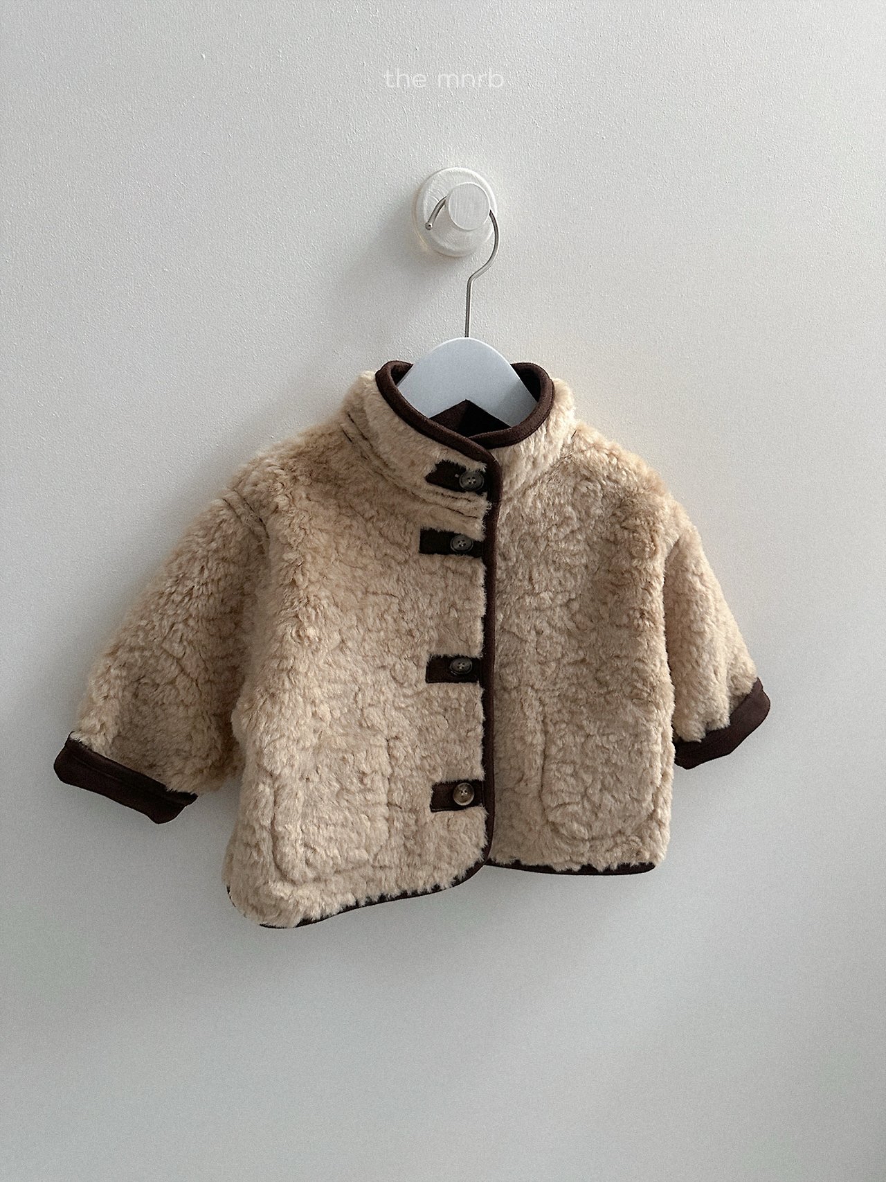 Mnirobe | Reversible suede jacket