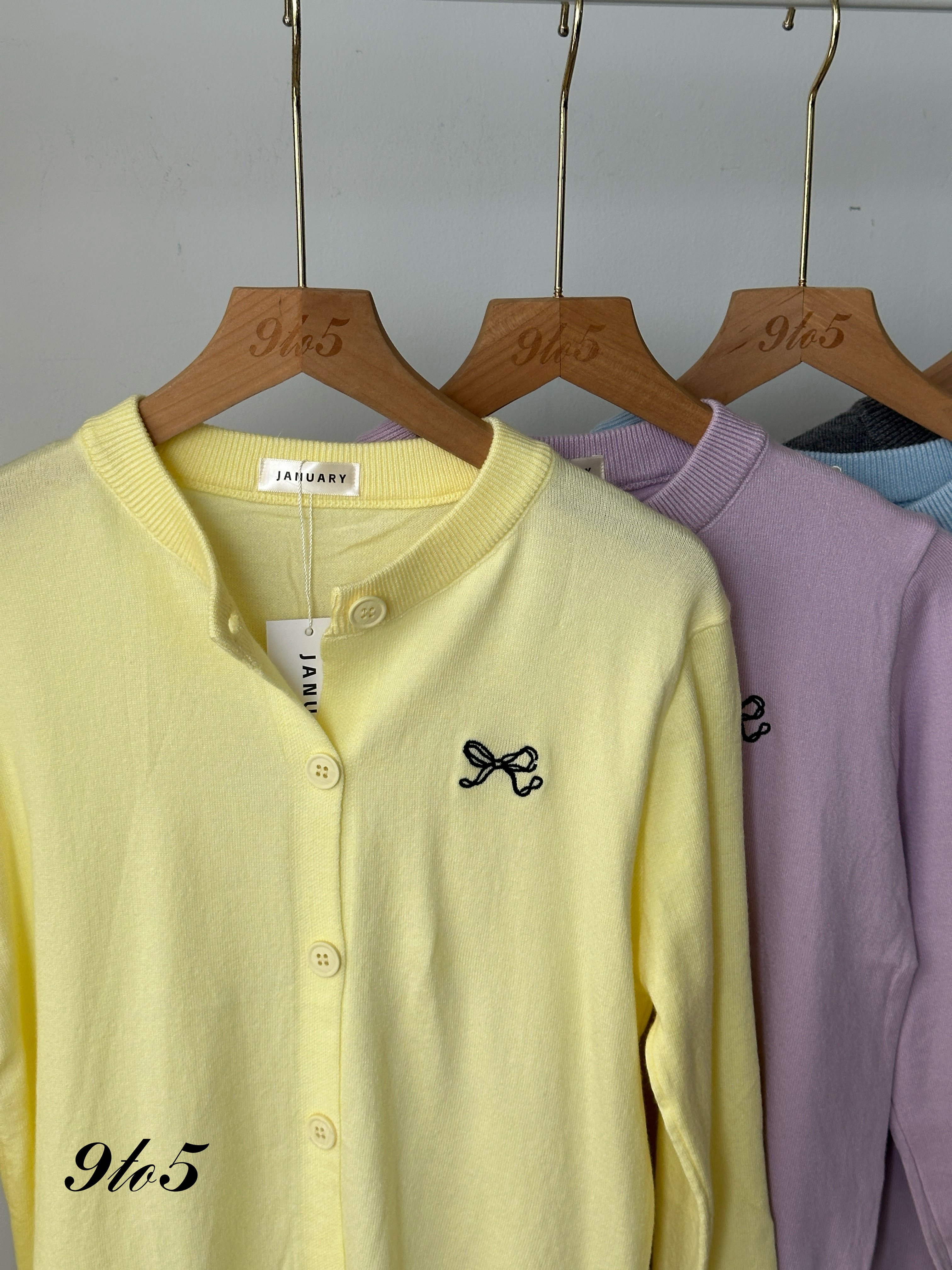 T3983 Long Sleeve Cardigan - 5 Colors