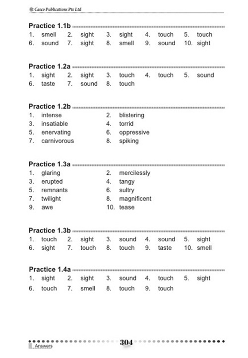 Phrases for Sensational Writing 6