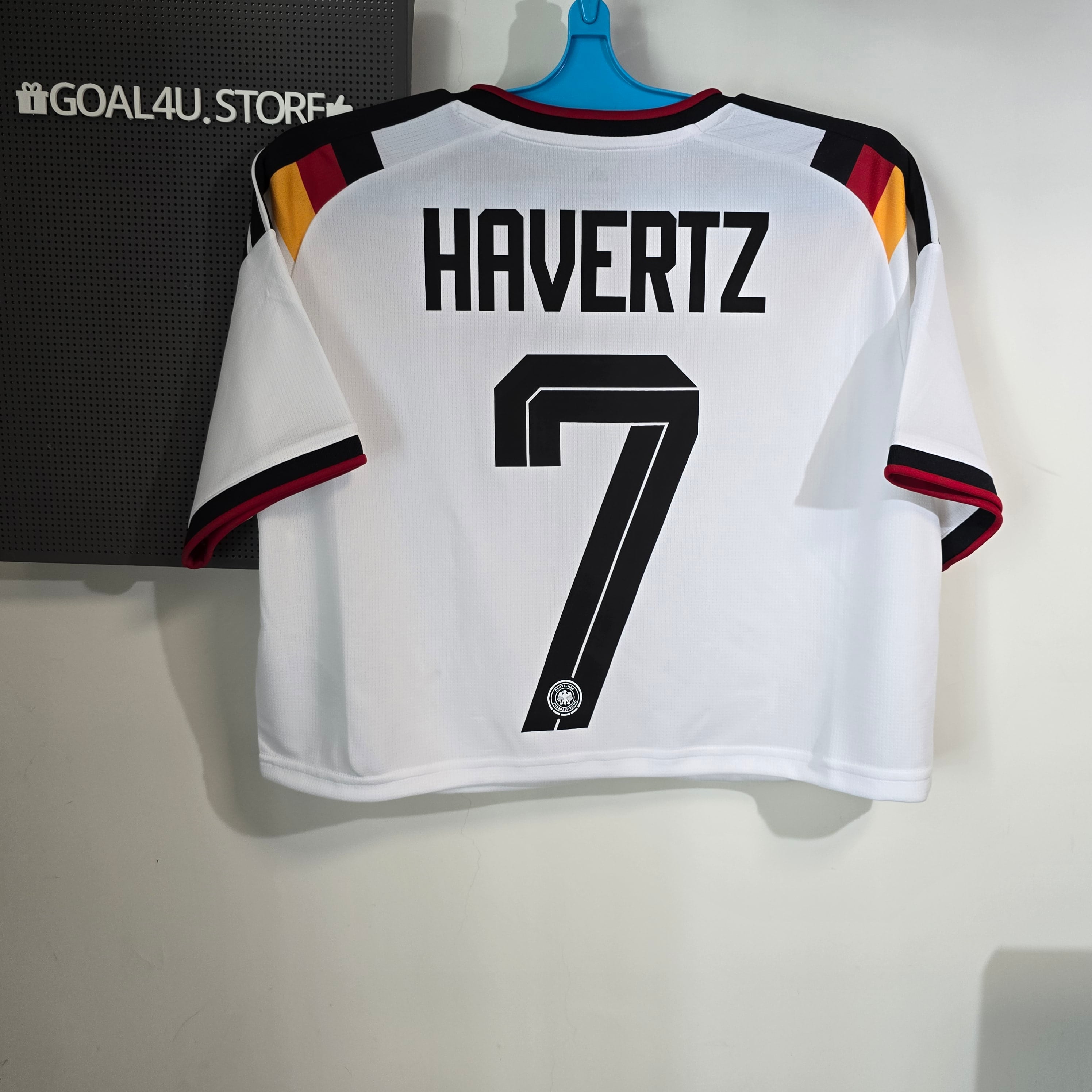 ⚪⚫❤️💛  Adidas Germany 德國 2025-26 女裝短版主場球衣 (可加印球員印字及臂章) KE5854 