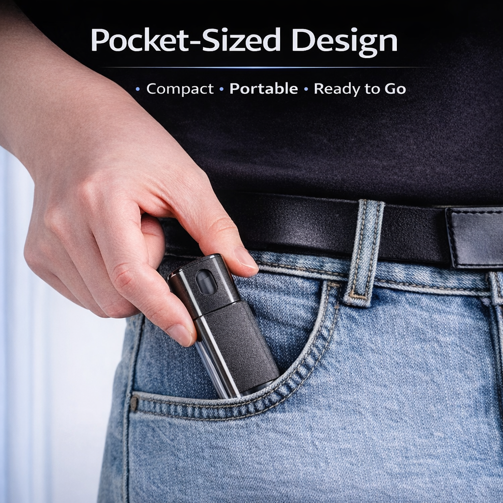 Portable Screen Cleaner Spray | Pocket Size | Streak-Free Cleaning | Fast Shipping (48H)