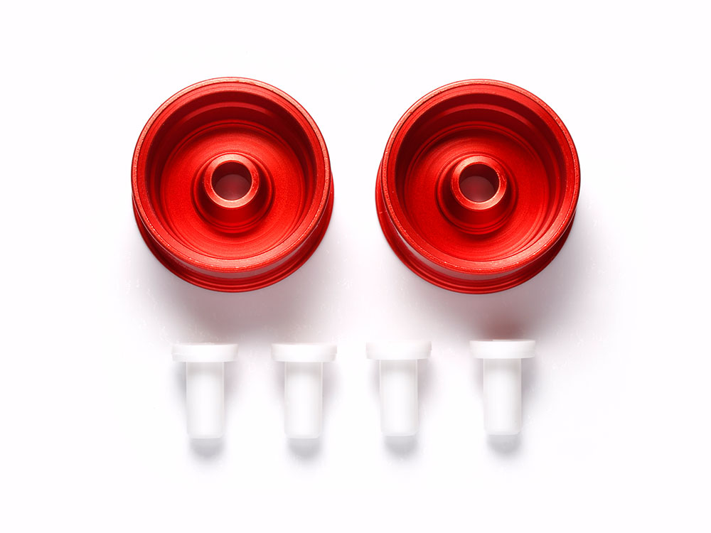 HG ALUMINUM DEEP RIM WHEELS for LOW-PROFILE TIRES (RED/2PCS.)