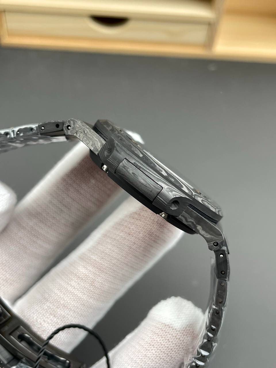 全碳纤维鹦鹉螺 5711黑/40mm/9015机/50G😍💯🤍