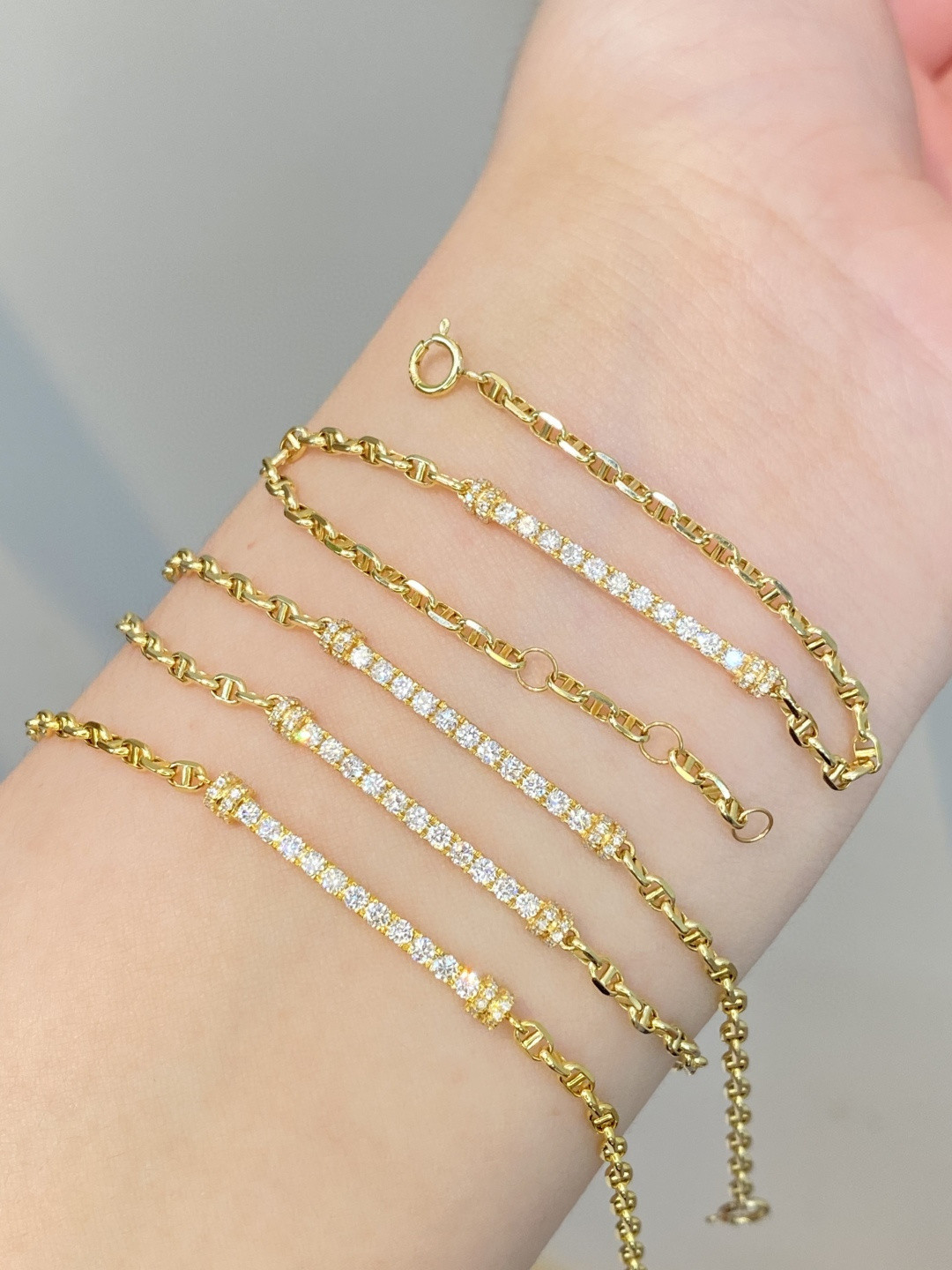 18K Diamond Bracelet 