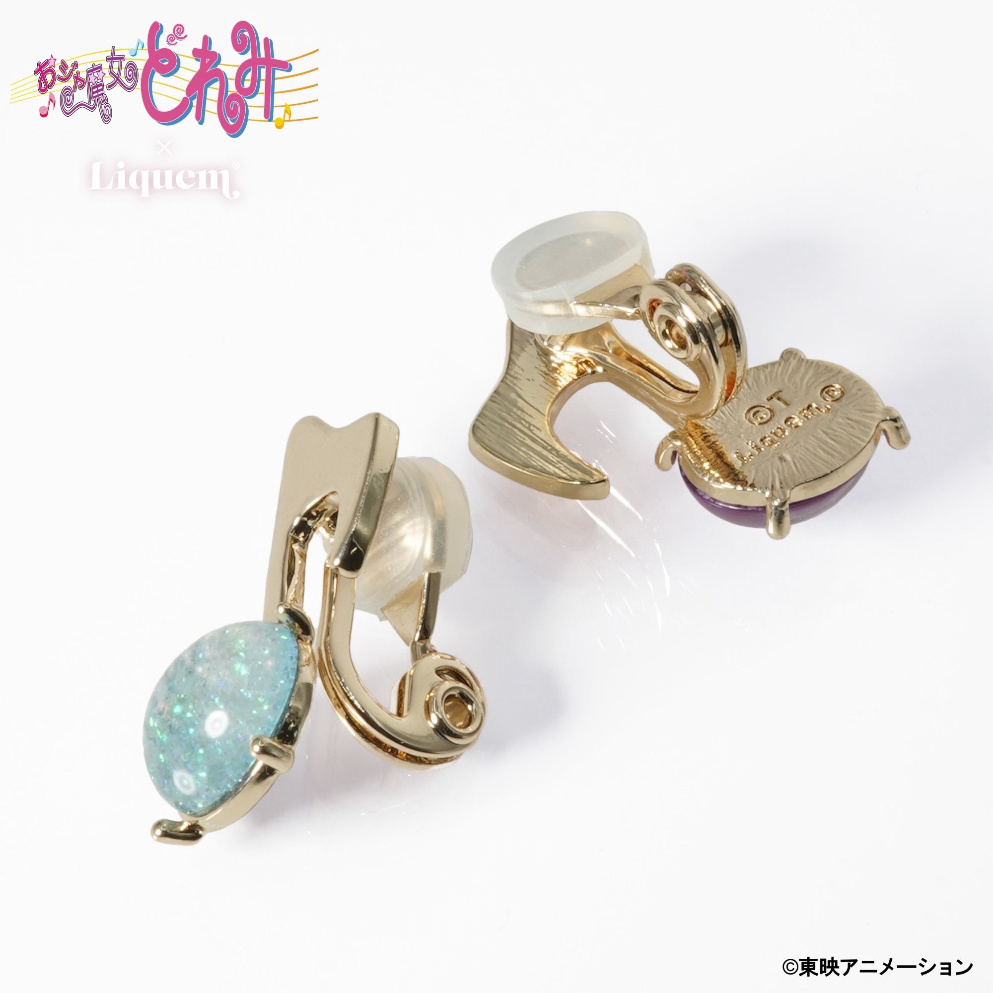 小魔女DoReMi 日本限定 Liquem 愛子&音符 耳飾(耳針/耳夾) #P-DOG0976 [Liquem] (PRE-ORDER) [2026/09]