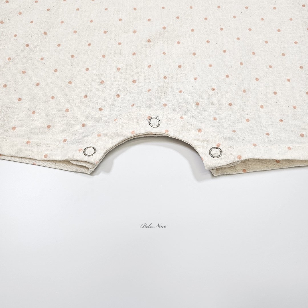 ☀️預訂 韓國直送☀️🇰🇷Bebenine兩色波點絲帶吊帶連身服