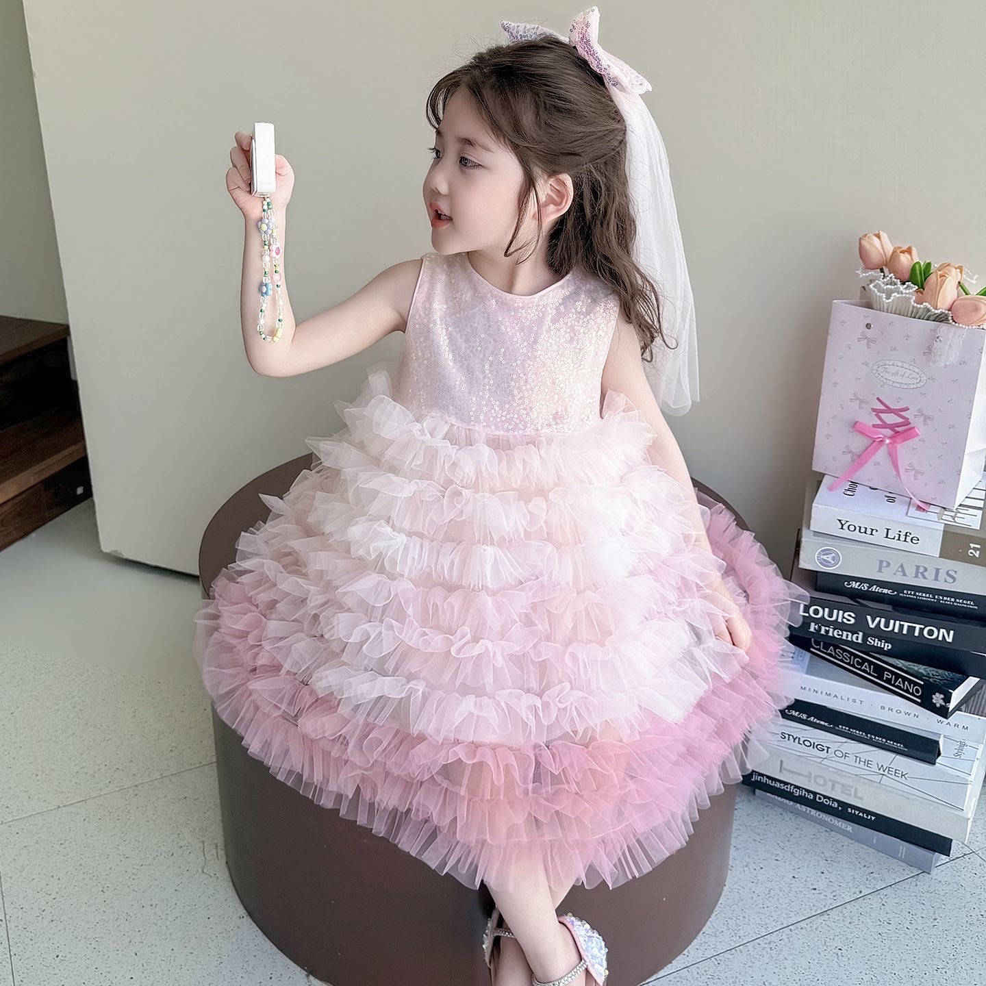 66158802 | Bling Bling Dress (PINK)