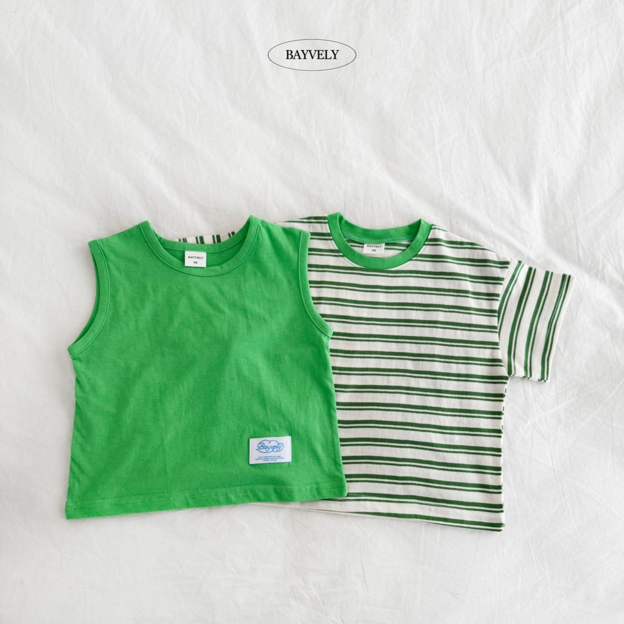 🇰🇷BAYVELY tee+背心set