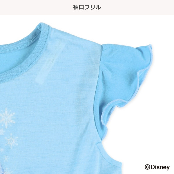 🇯🇵預訂 日本直送🇯🇵清爽材質Elsa雪花印花法式袖家居服上下套裝