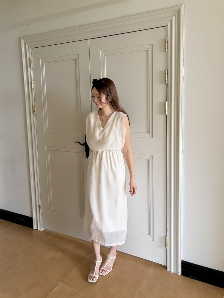 The Romance Two-Way Dress (Cream)