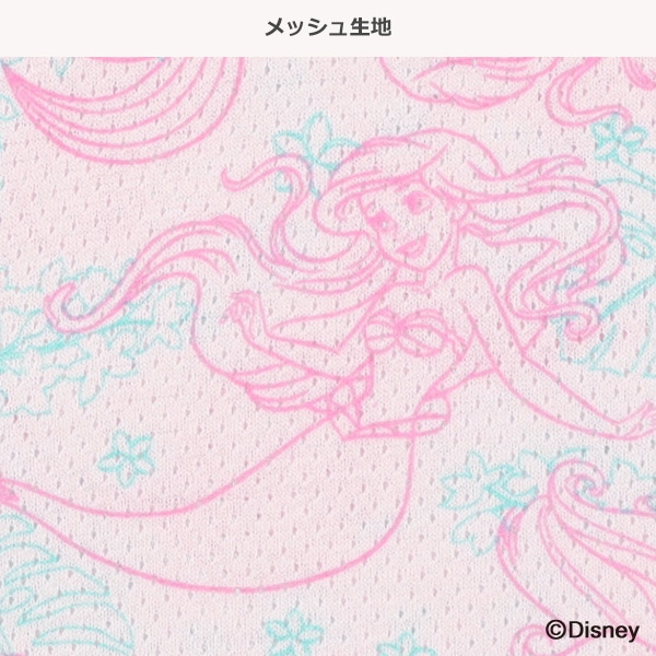 🇯🇵預訂 日本直送🇯🇵吸水速乾系列美人魚印花網眼吊帶背心打底內衣三件套