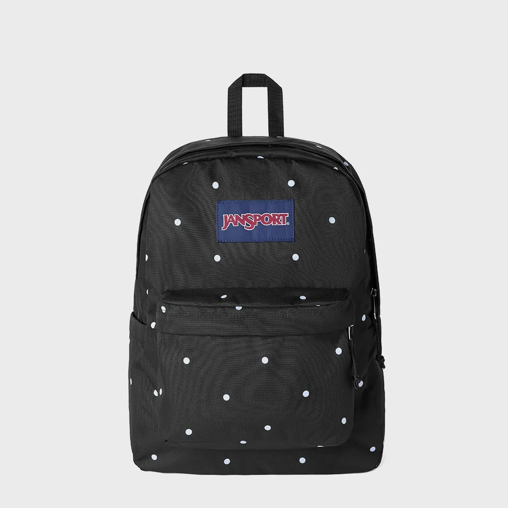 JANSPORT SUPERBREAK BACKPACK POLKA DOT BLACK (預購商品）