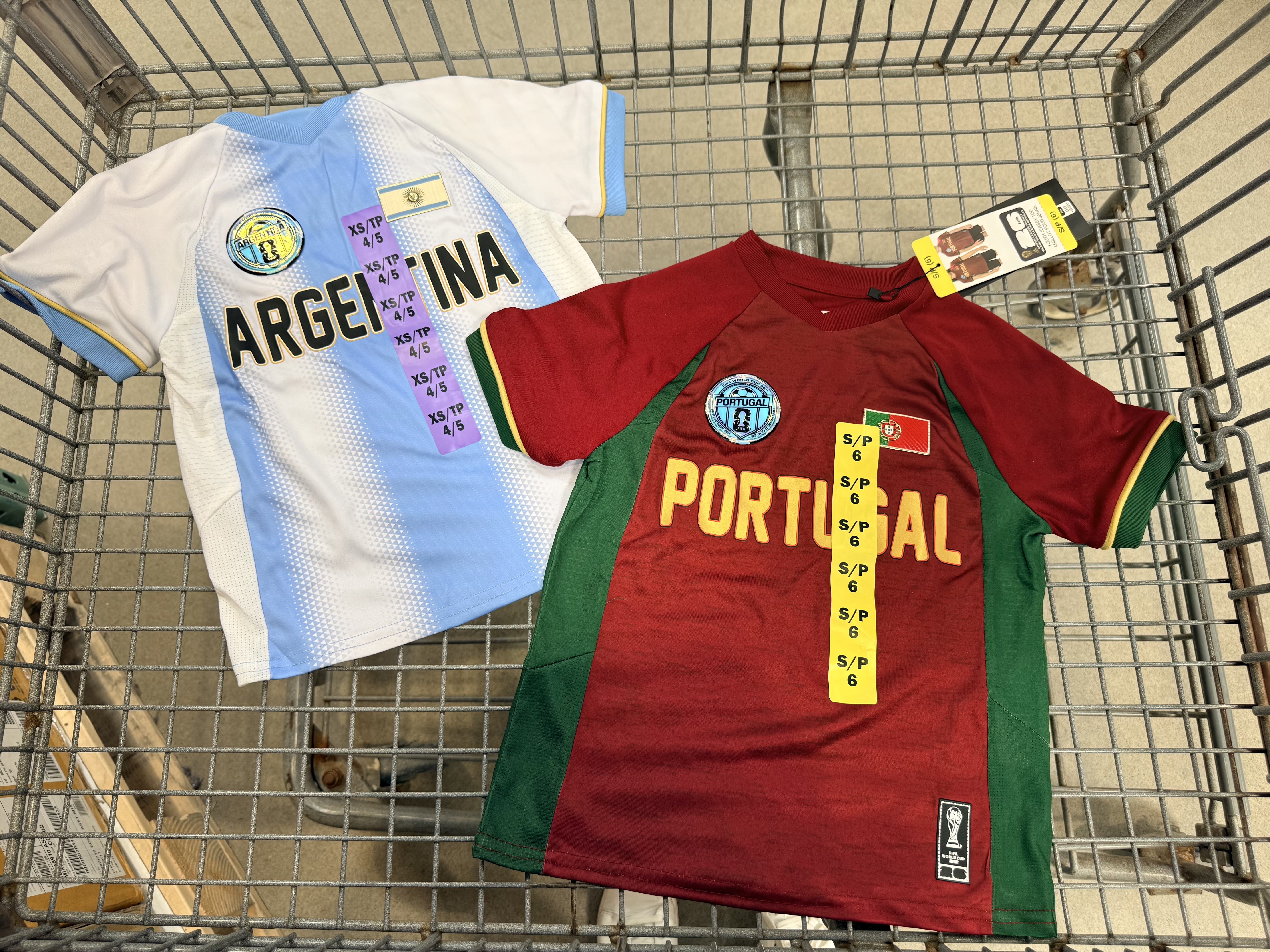 [2026世界盃] ⚽️ FIFA 官方授權國家隊足球球衣 - 加拿大/巴西/阿根廷/意大利/葡萄牙
