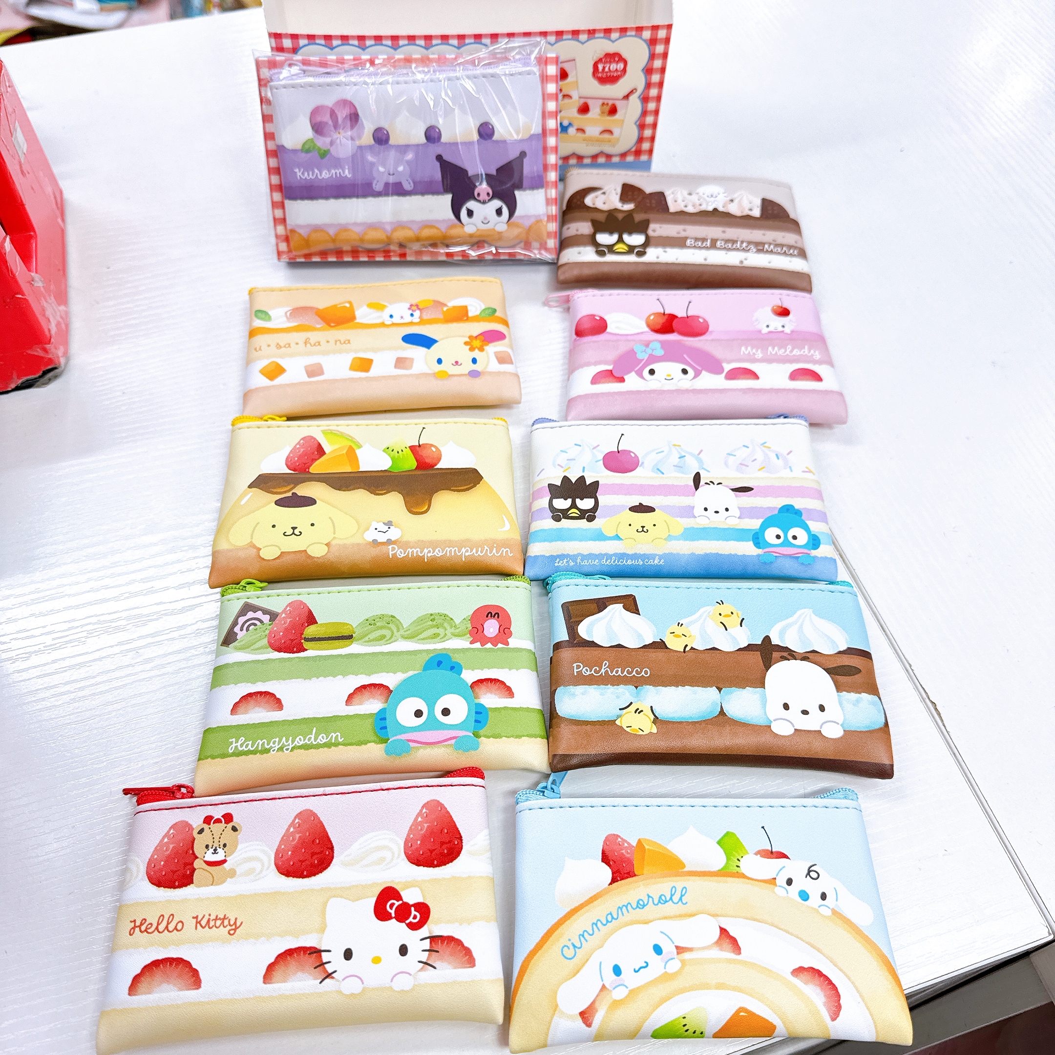 日本直送 Sanrio 新款拉鏈袋散子包 可以揀款購買