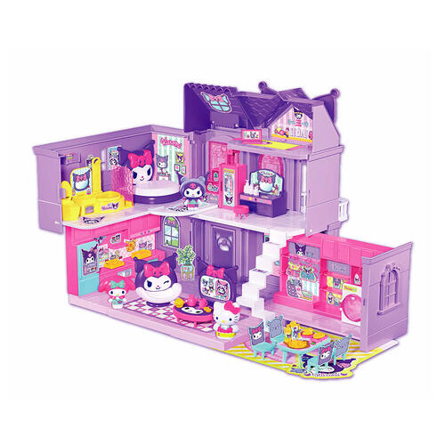 Sanrio Kuromi豪華別墅玩具 女童公仔屋 Kuromi玩具屋 角色扮演玩具 三麗鷗玩具 禮物推薦