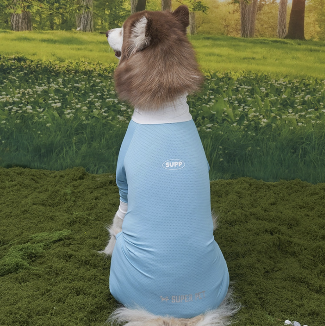 *SuperPet🇰🇷 狗狗全方位防護涼感連身衣(DG414)