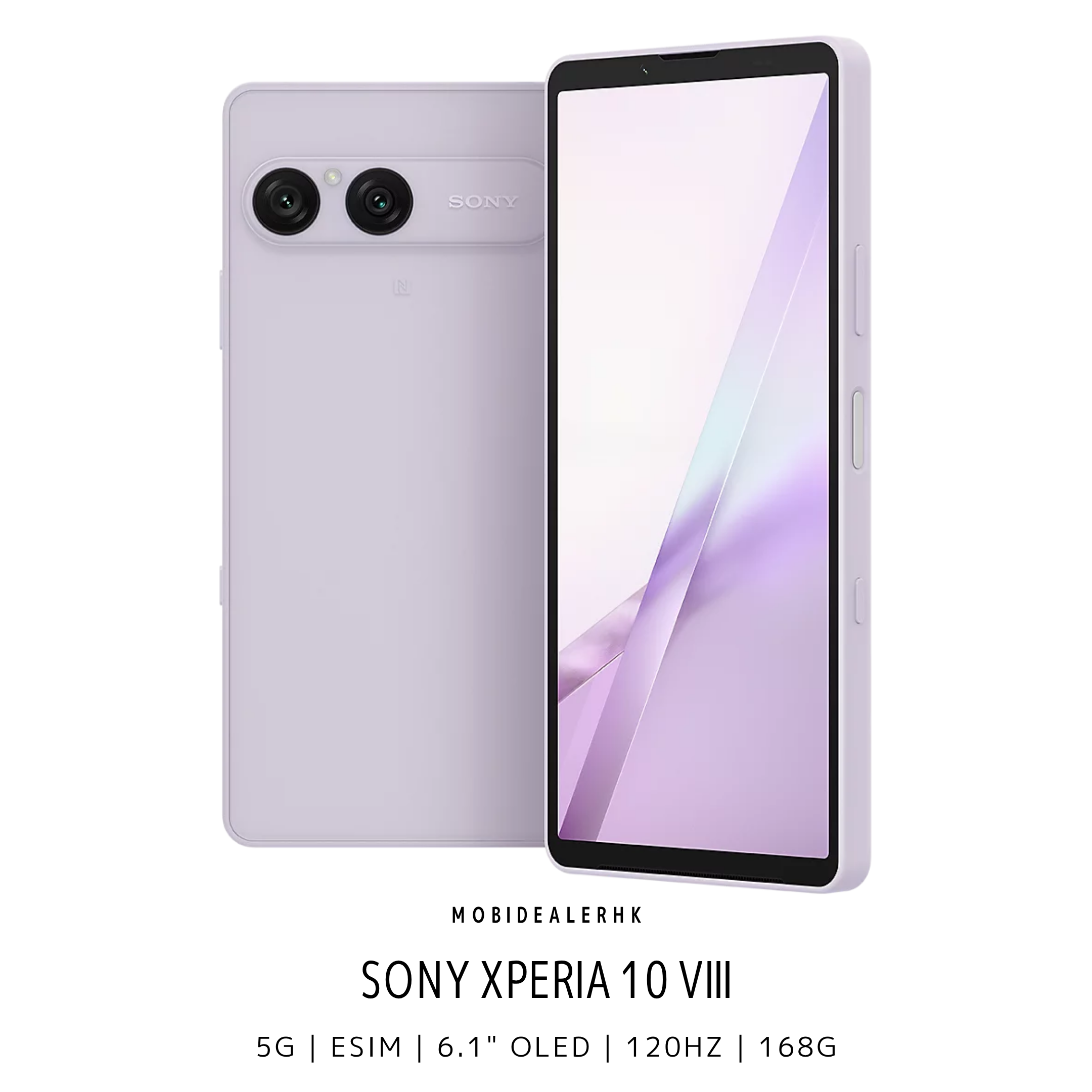 Sony Xperia 10 VIII | 索尼 Xperia 10 VIII | 5G | 智能手機 | 168g 極輕機身 | 6.1" OLED | 5000mAh | 3.5mm 耳機孔