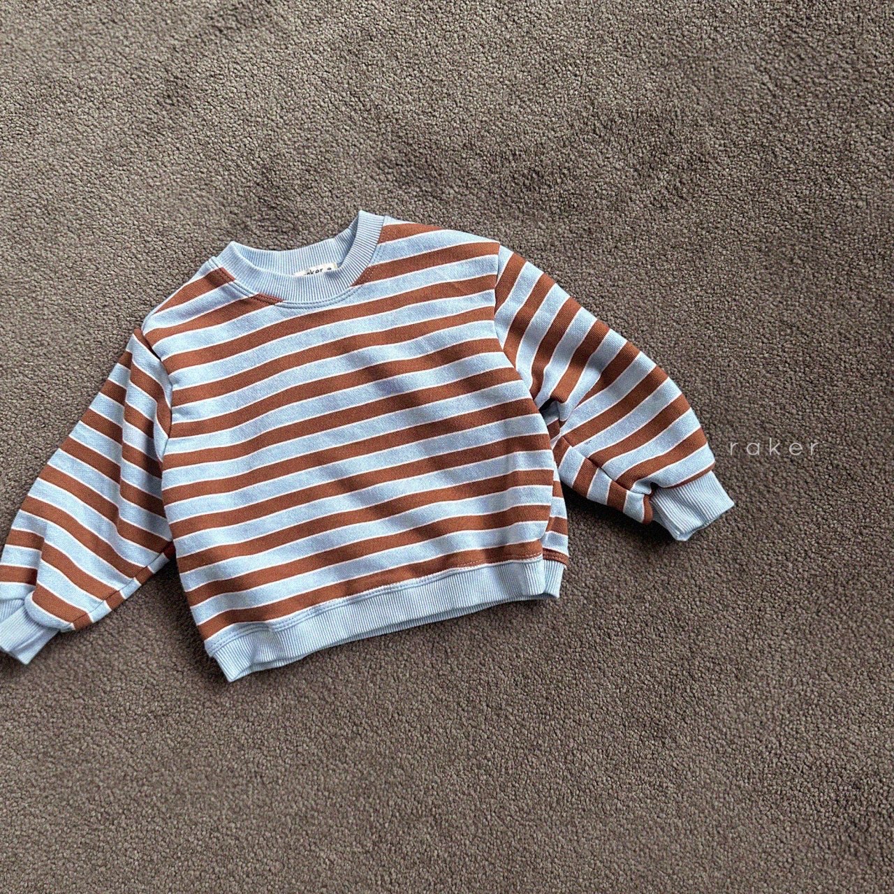 Raker | Crayon Striped Sweatshirt