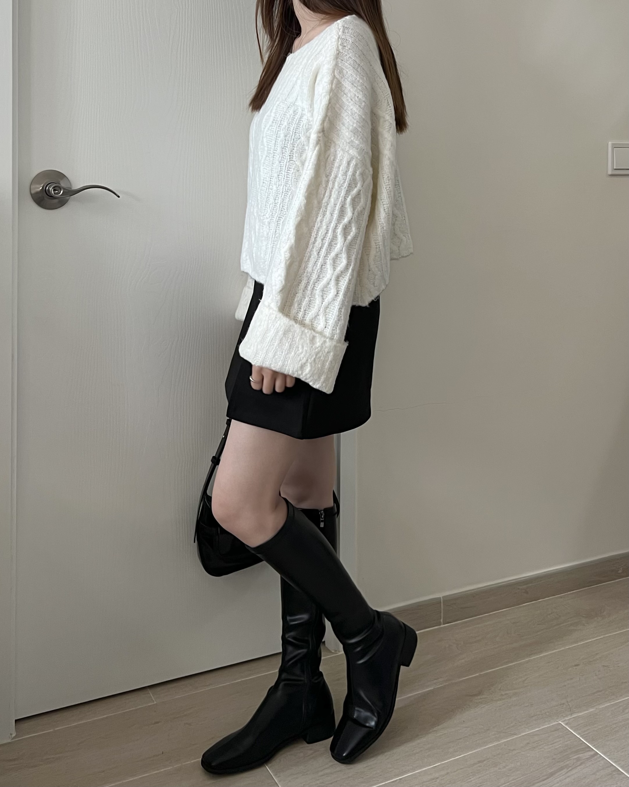 約會溫柔感闊袖上衣 現貨