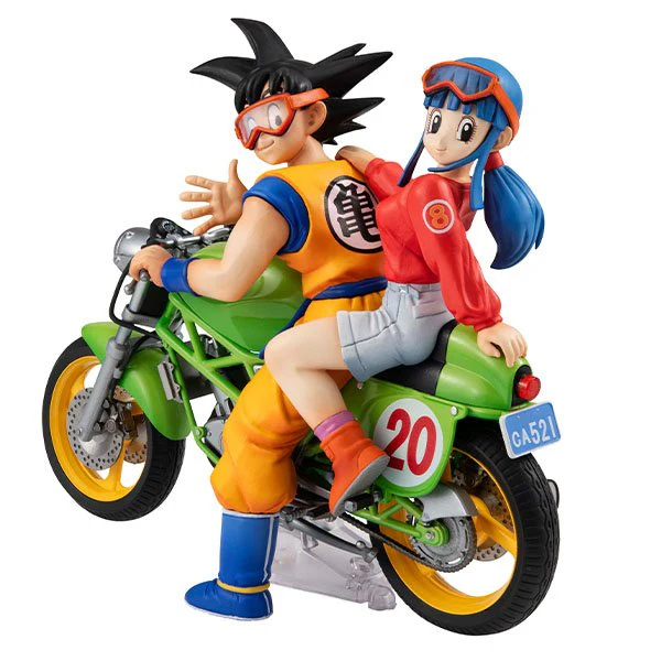 🧲預訂26年10月：MegaHouse DESKTOP REAL McCOY《龍珠Z》孫悟空及芝芝 PVC figure  Dragon Ball Z 05 Son Goku＆Chichi Limited Repeat Ver.