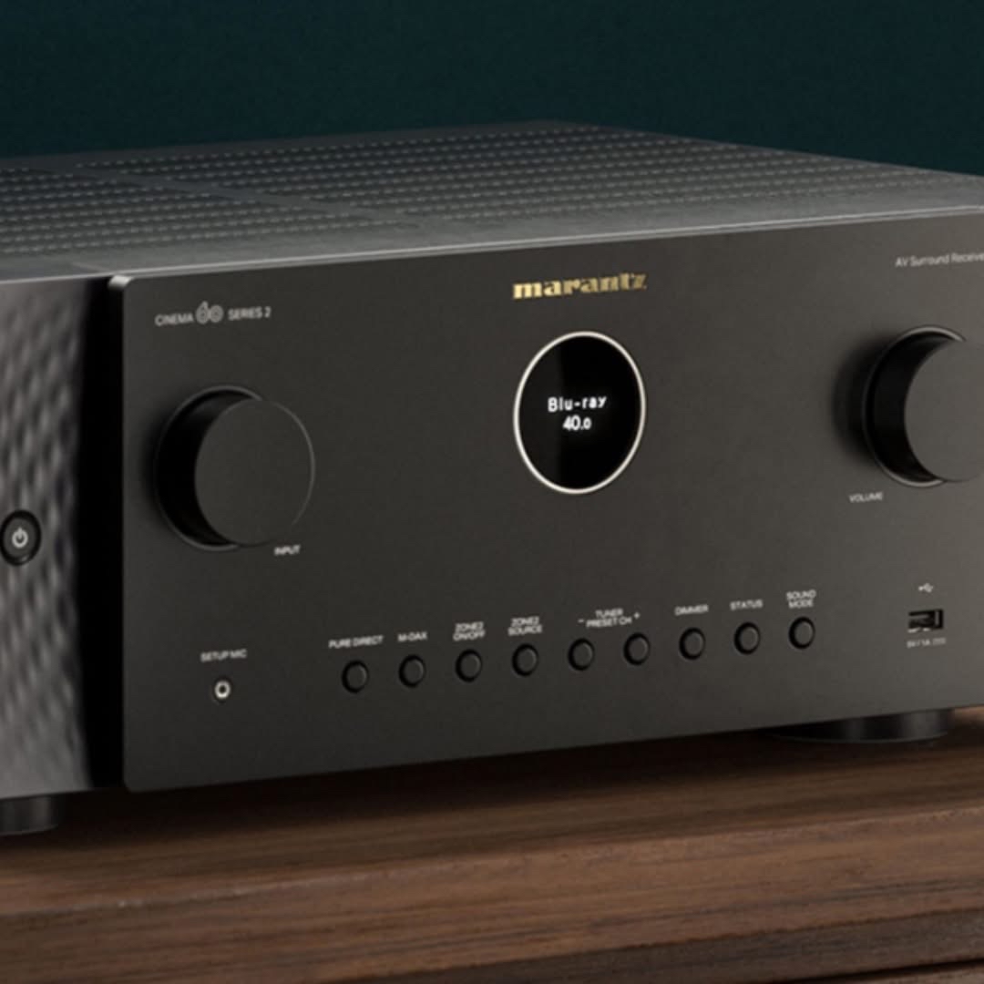 Marantz Cinema 60 S2 7.2-Channel AV Receiver with Dolby Atmos and Powered by HEOS™