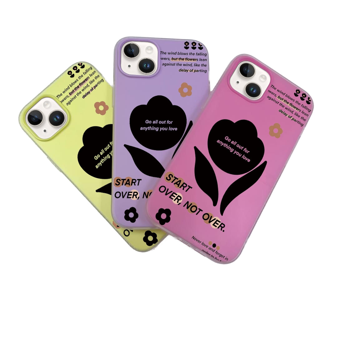 JELLY CASE PHONE FOR IPHONE - DESIGN FLOWER Z