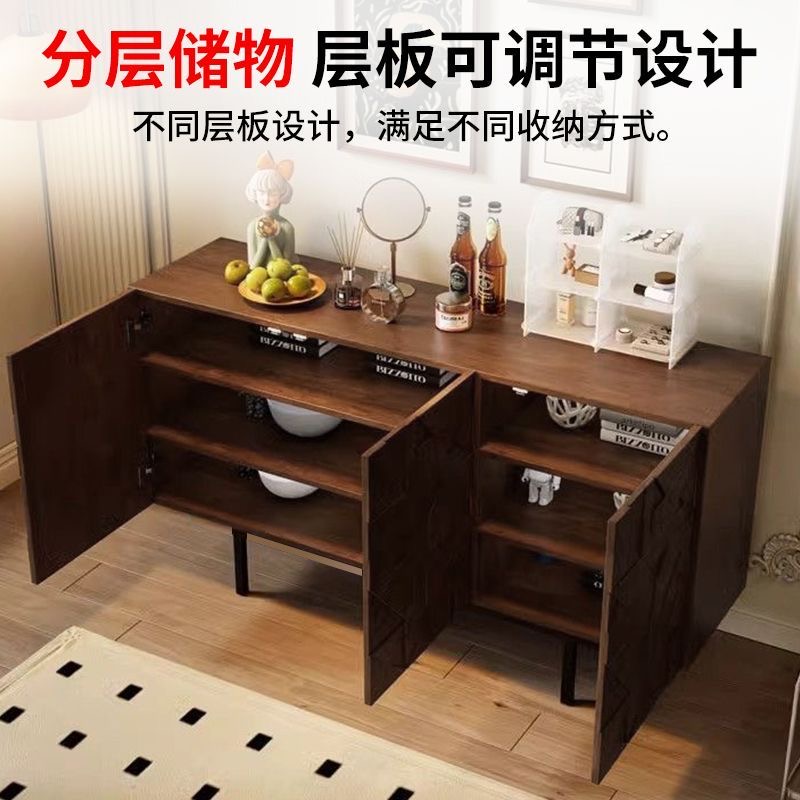 復古輕奢餐邊櫃 玄關櫃 中廳櫃 鞋櫃 間隔櫃 意式臥室儲物櫃 客廳斗櫃Sideboard