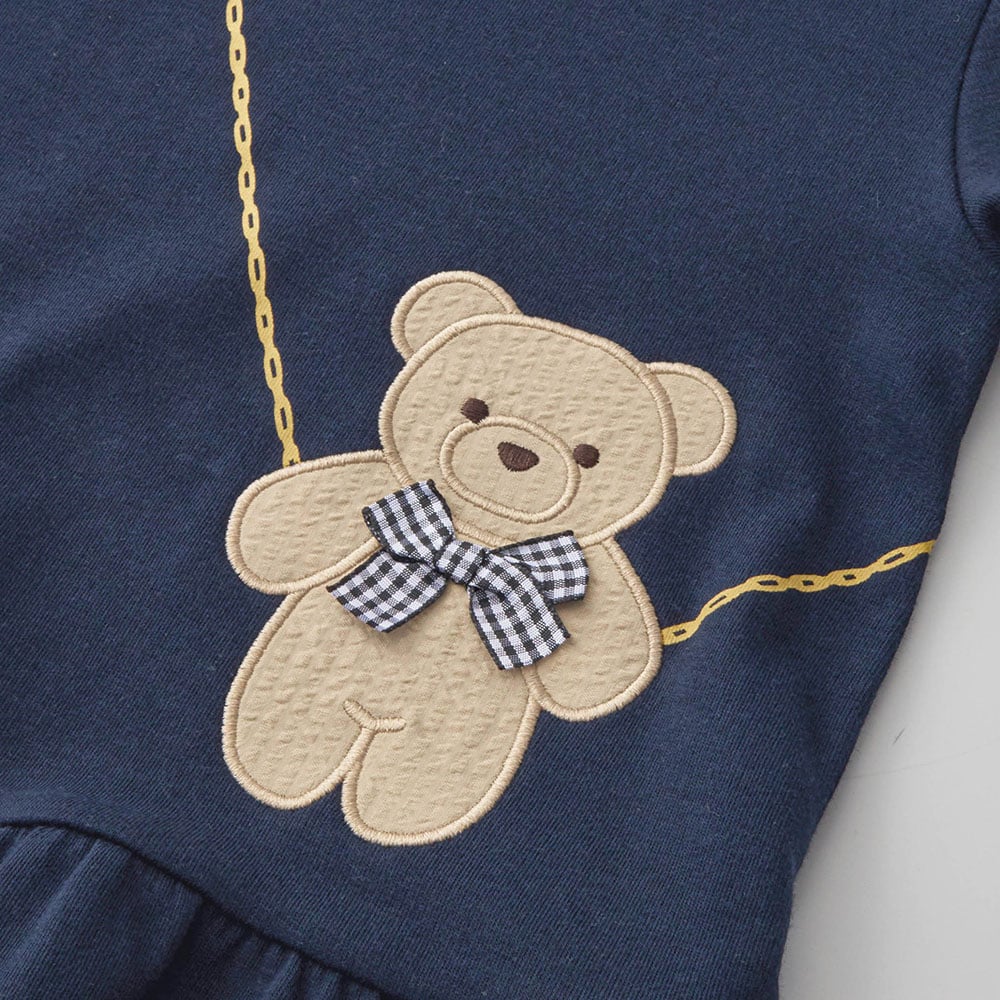 🆕【⭐訂購⭐】 🇯🇵日本直送🌀GITA 小貓 / 小熊圖案 荷葉邊束腰上衣🌀[ELBA-0047][260306]