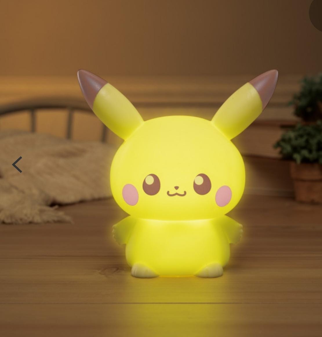 比卡超 觸控夜燈 Takara Tomy Puni Kyun Light