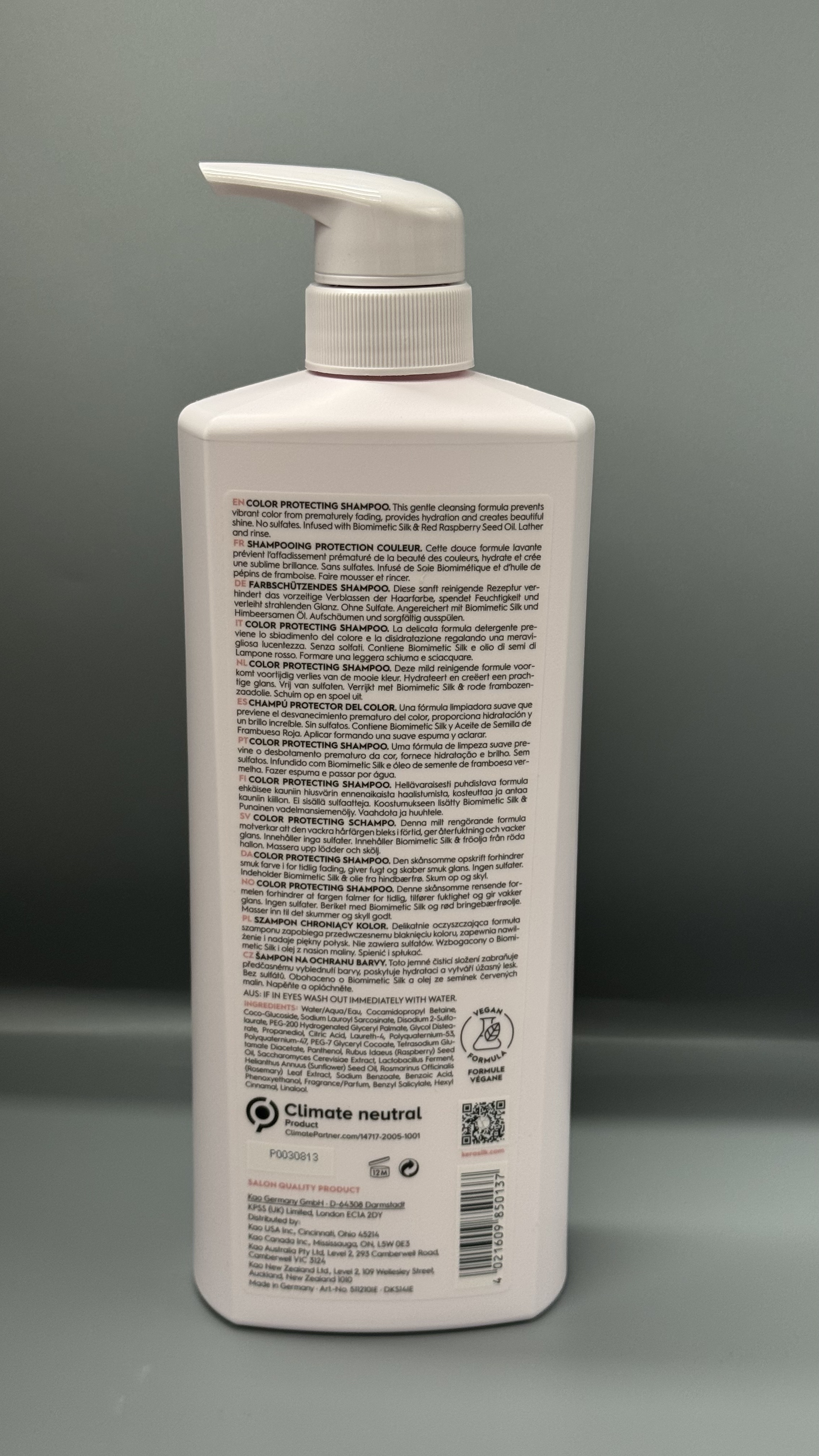 Kerasilk Essentials Color Protecting Shampoo (750 ml / 25.3 fl. oz.).