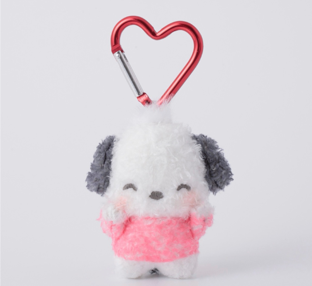 ［9月中到貨]🇯🇵日本直送 Sanrio 笑咪咪愛心扣掛件