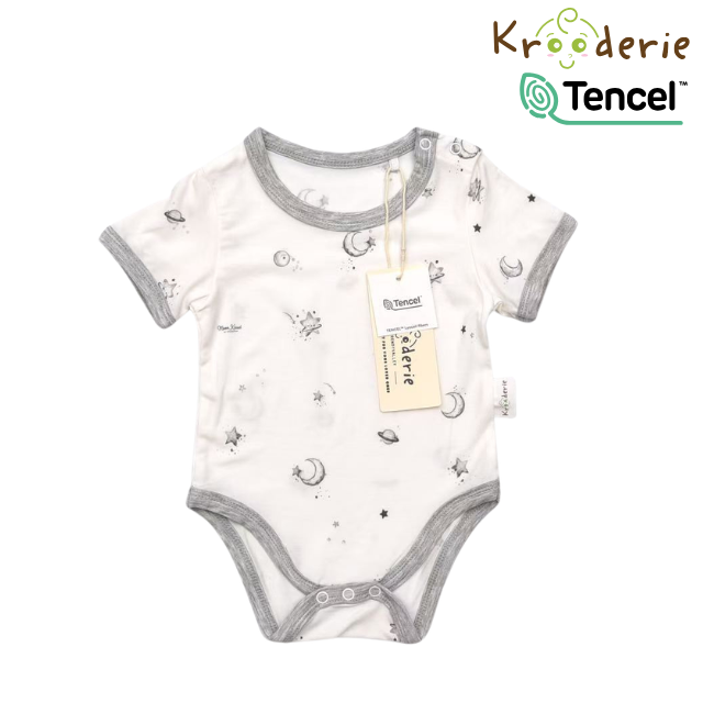 Krooderie TENCEL Short Sleeve Baby Romper