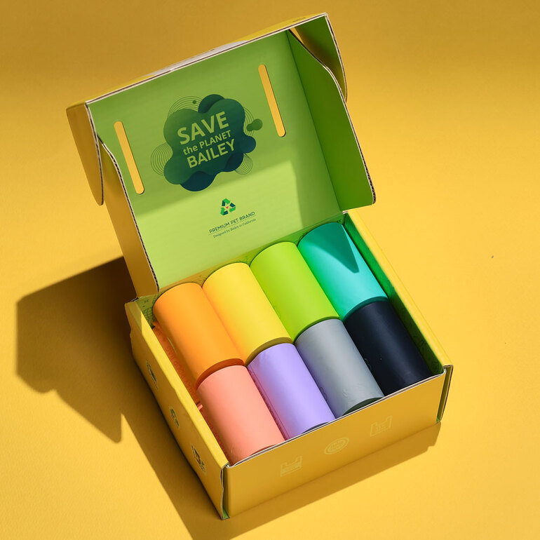 Bailey🇰🇷環保降解薰衣草拾便袋 (16卷240個裝)