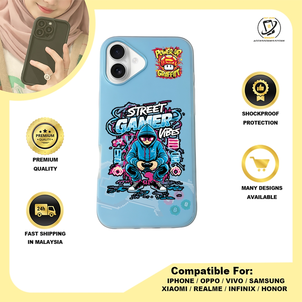 JELLY CASE PHONE FOR IPHONE - DESIGN GAME D