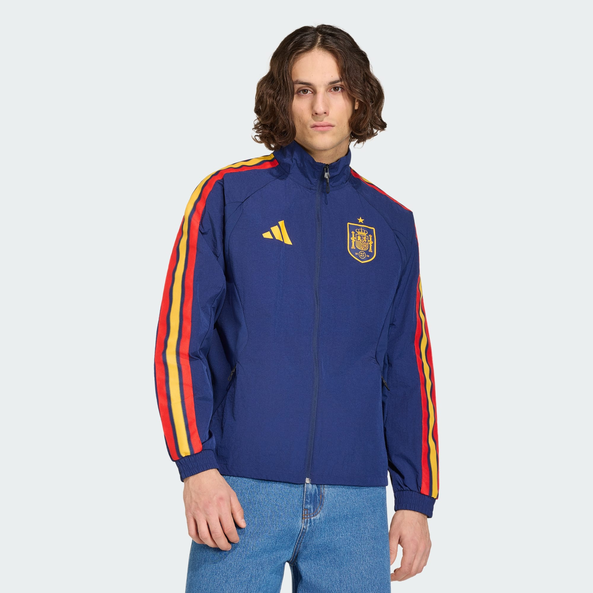 狂熱紅色風暴 Adidas Spain 西班牙 2026-27 主場出場外套 JZ2253