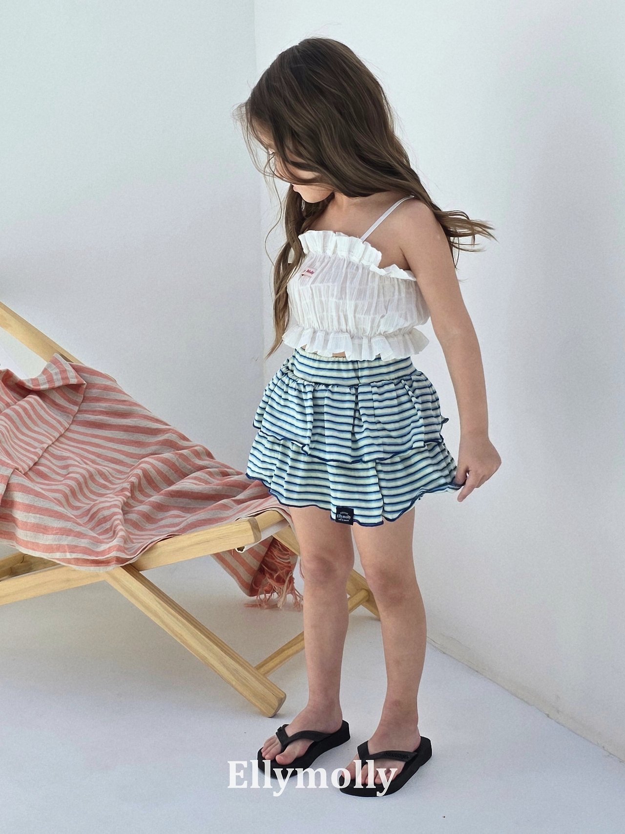 Ellymolly | popcorn bustier (white color)