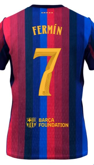 Barcelona 巴塞羅拿 2026-27 主場印字 (內有多選，不是球衣)